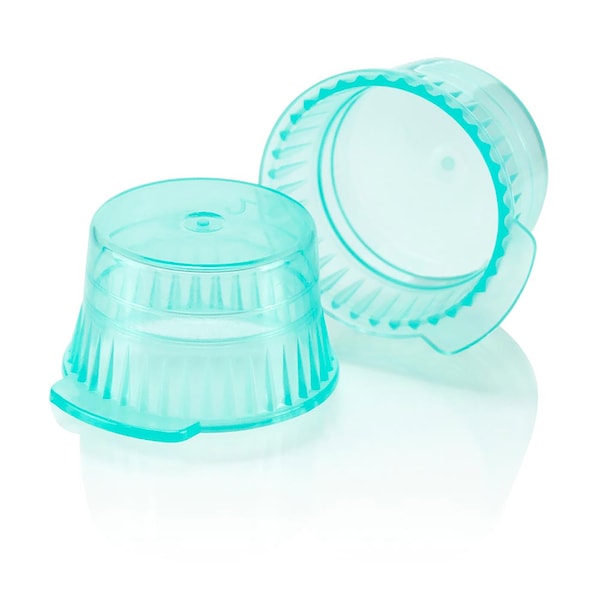 Globe Scientific Cap, Snap, 13mm, PE, for 13mm Glass and Evacuated Tubes and 12mm Plastic Test Tubes, 1000PK 113143G - main